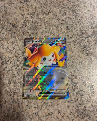 Carta pokemon Jirachi ex 102  30° Anniversario ita
