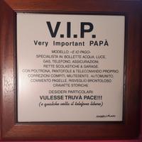 quadretto Napolimania completo di cornice