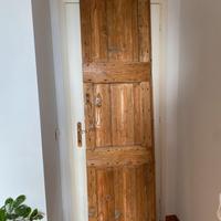 Porta antica, restaurata legno massello 1700 /1800