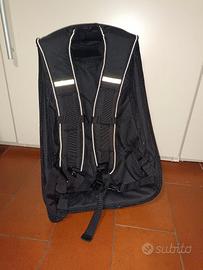 Zaino moto aerodinamico riflettente