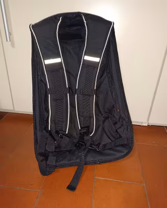 Zaino moto aerodinamico riflettente
