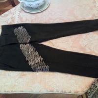 Pantaloni donna Dsquared lana slim 38 gonna gilet