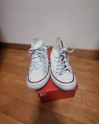 scarpe sportive converse donna im tela bianc n.38