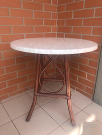 Tavolino in Rattan