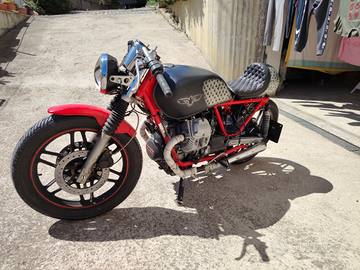 Motoguzzi v35 del 1981 café racer