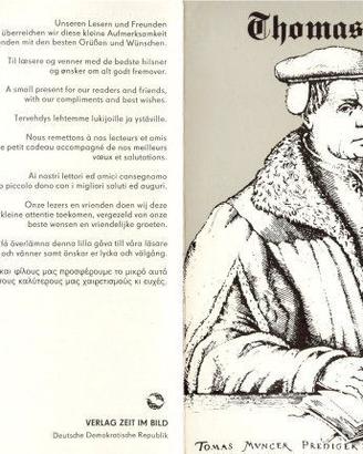 Francobolli collezione DEUTSCHE THOMAS MUNTZER