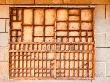 Grande Cassetto da tipografo d'epoca