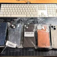 5pz Cover protezione iPhone 14 bundle luxury pelle