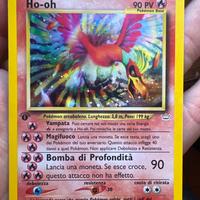 Pokemon Ho-oh first edition rara