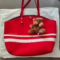 Borsa rossa La fille des fleurs