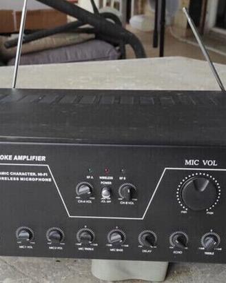 Amplificatore professionale Karaoke Thesis da 100w