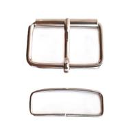 Fibbia a rullo  4 cm diam 4 mm con passante