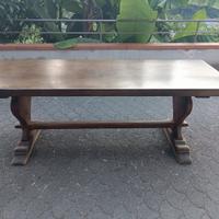 Tavolo in rovere massello artigianale 200x75cm