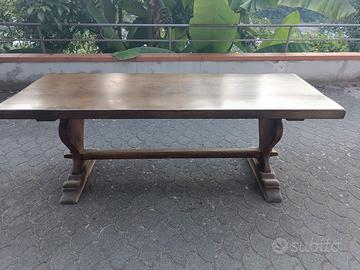 Tavolo in rovere massello artigianale 200x75cm