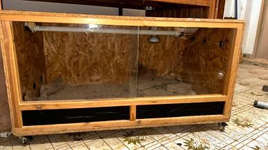 Teca / Terrario rettili 100x60x50