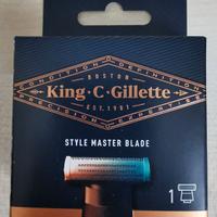 King C. Gillette Style Master Blade ricambio