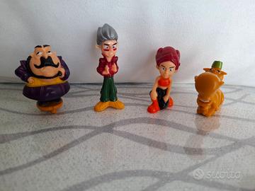 Set 4 personaggi Gli Skatenini Kinder Sorprese