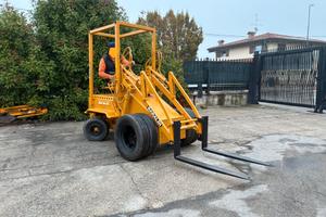 P196-Mini Pala Baraldi 22 q con forche x bancali