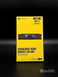 RAM 32GB Corsair Vengeance DDR5 6000MHz - NUOVE