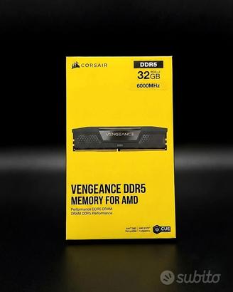 RAM 32GB Corsair Vengeance DDR5 6000MHz - NUOVE