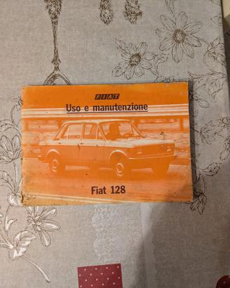 Libretto Uso e Manutenzione FIAT 128 - Originale