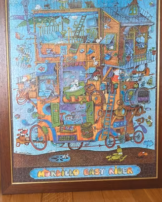 quadro puzzle di Mordillo 