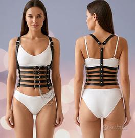 Harness body cintura corpo gothic rave punk body