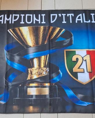 Bandiera Inter 21° Scudetto ⭐⭐ 150x90 Campioni