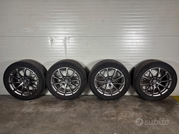 Set 4 cerchi in lega Alfa Rome Giulia 015-022