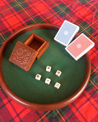 set dadi poker