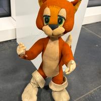 Bambola peluche tom gatto con gli stivali anni 50