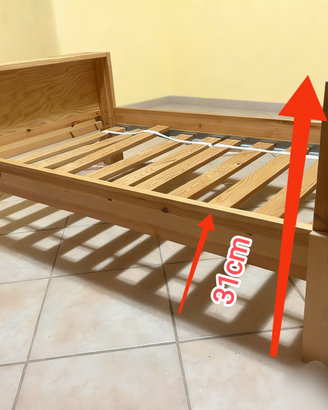Letto Ikea allungabile+materasso