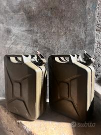 Taniche militari in metallo 20L – anno 1985