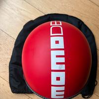 Momo - Casco da moto rosso