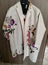 Giacca Kimono a fiori 