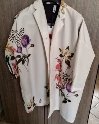 Giacca Kimono a fiori 