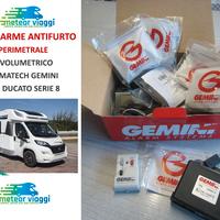 Allarme Antifurto per Camper-Furgoni Ducato Gemini