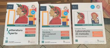 Letteratura Aperta 1 con opuscoli