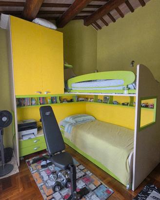Camera da letto Moretti Compact letto a castello 