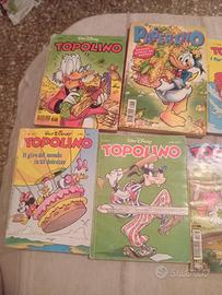 libri di topolini tra cui una di paperini