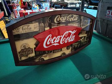 Insegna vintage Coca Cola