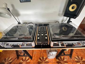 Console Technics SL 1210 MK7 + Mixer