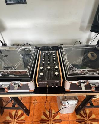 Console Technics SL 1210 MK7 + Mixer