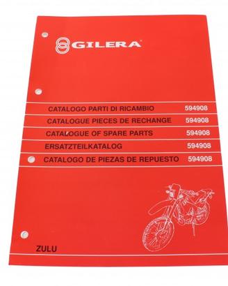 Catalogo ricambi Gilera Zulu