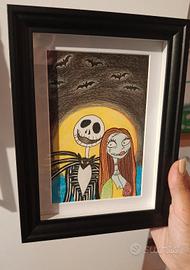 cornice The Nightmare before Christmas black