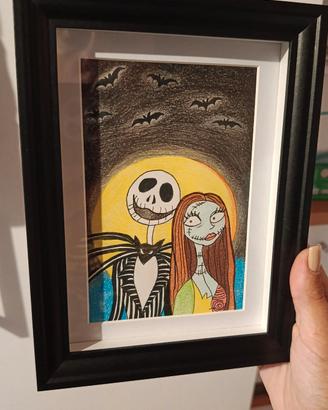 cornice The Nightmare before Christmas black
