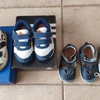 Lotto 6 scarpe bimbo n. 20 - 21