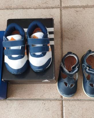 Lotto 6 scarpe bimbo n. 20 - 21
