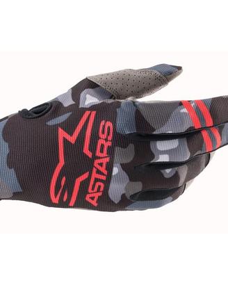 Guanti alpinestars radar camo/red/fluo