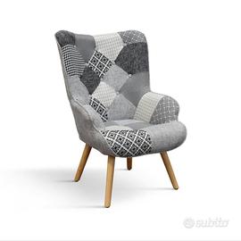 POLTRONA PATCHWORK MODERNA